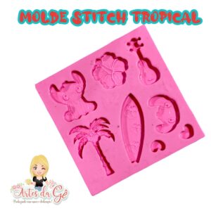 MOLDE DE SILICONE ALIENÍGENA HAVAIANO