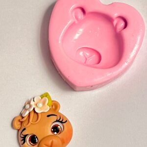 Molde cabecinha da capivara