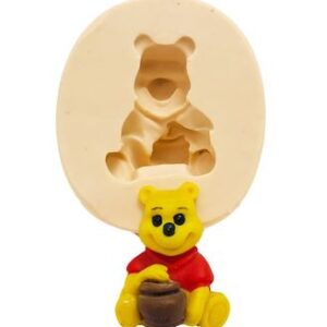 Molde de silicone Pooh pp