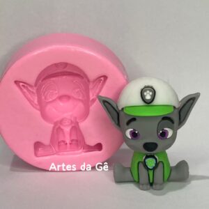 Molde Patrulha Canina Rocky